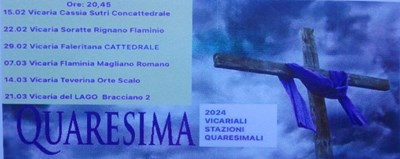 LE STATIONES Nelle Vicarie della Diocesi